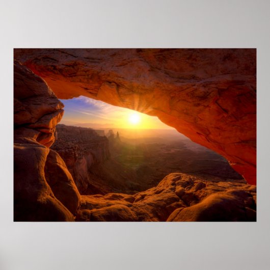 Mesa Arch, Canyonlands National Park Poster (Vorne)
