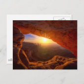 Mesa Arch, Canyonlands National Park Postkarte (Vorne/Hinten)