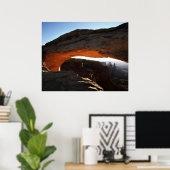 Mesa Arch Sunrise Poster (Heimbüro)