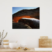 Mesa Arch Sunrise Poster (Küche)