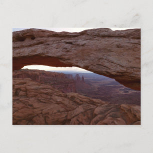Mesa Arch vom Canyonlands National Park Postkarte