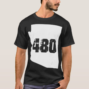 Mesa Arizona 480 Bereichscode T-Shirt