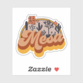 Mesa, Arizona Aufkleber (Blatt)