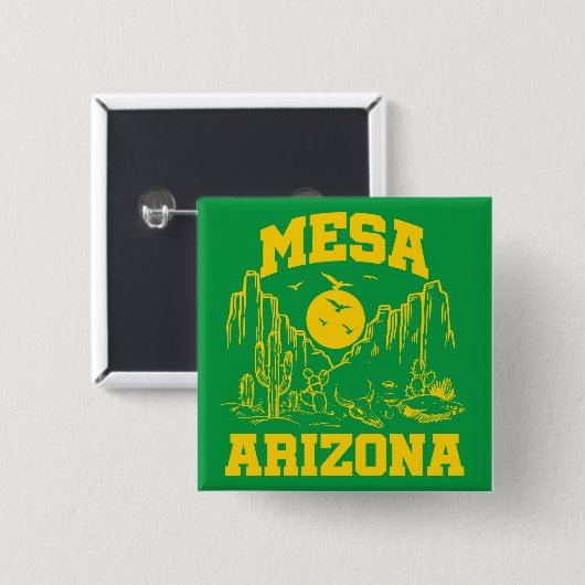 Mesa, Arizona Button (Vorne & Hinten)