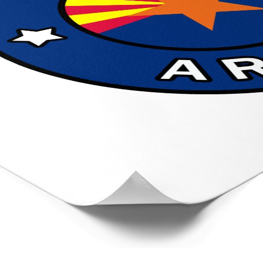 Mesa Arizona Poster (Ecke)