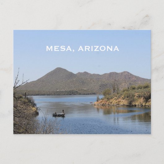 Mesa, Arizona Postkarte (Vorderseite)