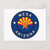 Mesa Arizona Postkarte (Vorderseite)