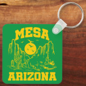 Mesa, Arizona Schlüsselanhänger (Rückseite)