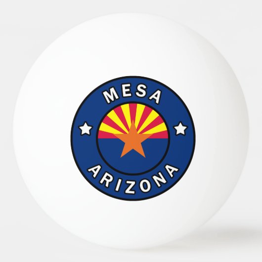 MESA Arizona Tischtennisball (Vorderseite)