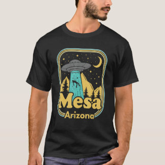 Mesa Arizona Ufo Alien Jäger Ironisch 80er Bundess T-Shirt