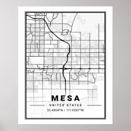 Mesa Arizona USA Reisen Poster