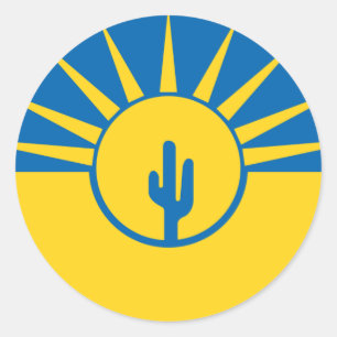 MESA, Arizona, Vereinigte Staaten kennzeichnen Runder Aufkleber