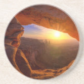 MESA-Bogen, Canyonlands Nationalpark Sandstein Untersetzer (Vorne)