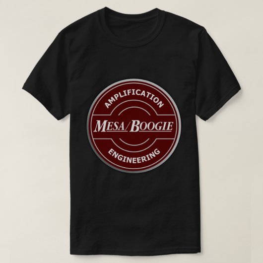 Mesa Boogie Amp BR Wesentlichen T-Shirt (Design vorne)