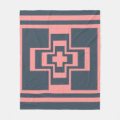 Mesa Cross Fleece-Decke Fleecedecke (Vorderseite)