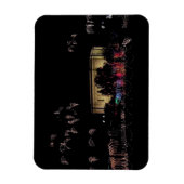 Mesa, der Tempel von Arizona leuchtet. Magnet (Vertikal)