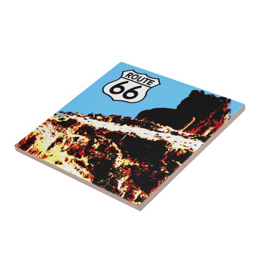 MESA des Weg-66 wild Fliese (Seite)