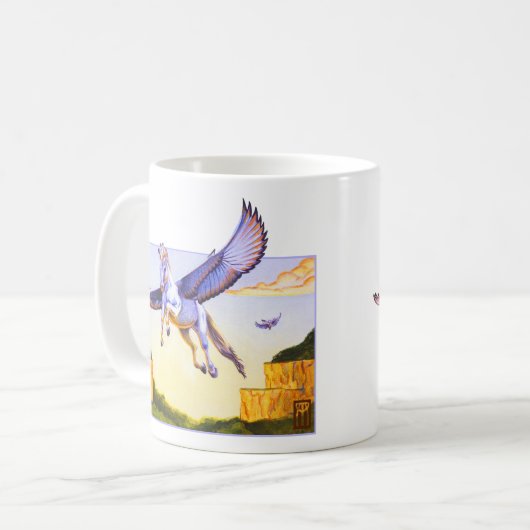 MESA Pegasus Kaffeetasse (Vorderseite Links)