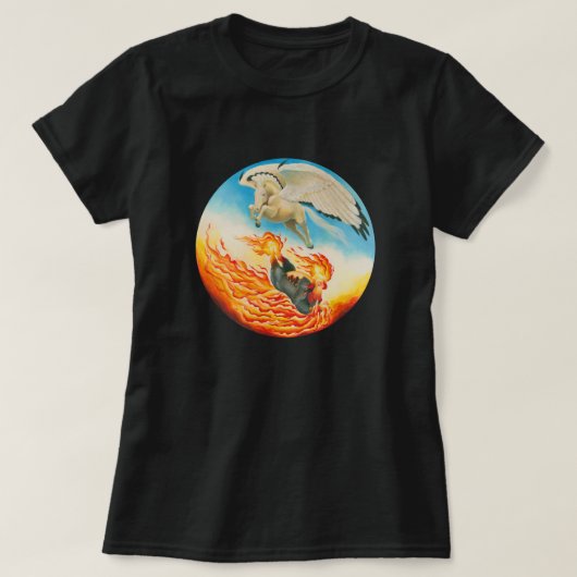 Mesa Pegasus und Nightmare Yin Yang T-Shirt (Design vorne)
