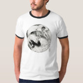 Mesa Pegasus und Nightmare Yin Yang T-Shirt (Vorderseite)