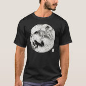 Mesa Pegasus und Nightmare Yin Yang T-Shirt (Vorderseite)