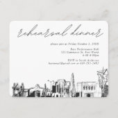 Mesa Probe Dinner Einladung Einschließungskarte (Vorderseite)