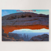 Mesa Rock Utah. Jigsaw Puzzle (Horizontal)