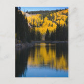 Mesa Seen im Herbst Postkarte (Vorderseite)