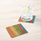 Mesa Strata I Rechteckiger Pappuntersetzer (Vor Ort)