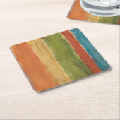 Mesa Strata I Rechteckiger Pappuntersetzer (angewinkelt)