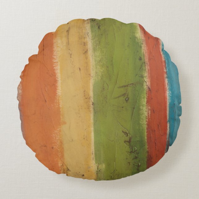 Mesa Strata I Rundes Kissen (Vorderseite)