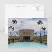 Mesa Temple Postkarte (Vorne/Hinten)