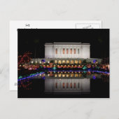 Mesa Temple Reflexion Postkarte (Vorne/Hinten)