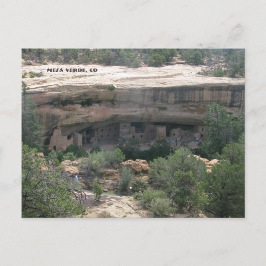 Mesa Verde, CO Postkarte (Vorderseite)