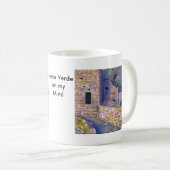 MESA Verde, Colorado-schöne Kunst Kaffeetasse (VorderseiteRechts)