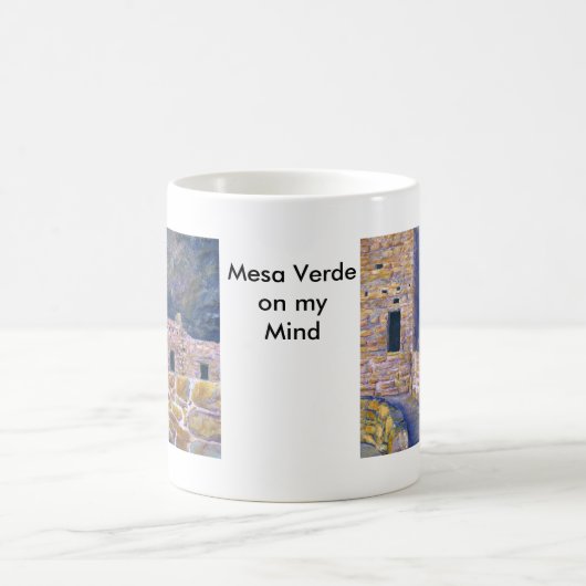 MESA Verde, Colorado-schöne Kunst Kaffeetasse (Mittel)