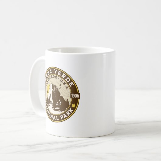 Mesa Verde National Park Arid Vista Kaffeetasse (Vorderseite Links)