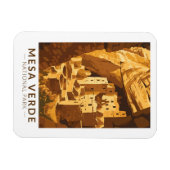 Mesa Verde National Park Cliff Palace Reisen Magnet (Horizontal)