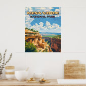 Mesa Verde National Park Colorado Cliff House Poster (Küche)
