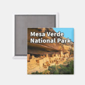 Mesa Verde National Park Magnet (Vorderseite/Rückseite)
