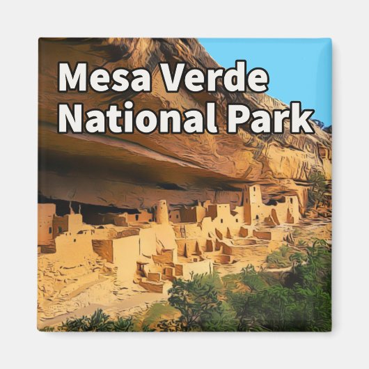 Mesa Verde National Park Magnet (Vorne)