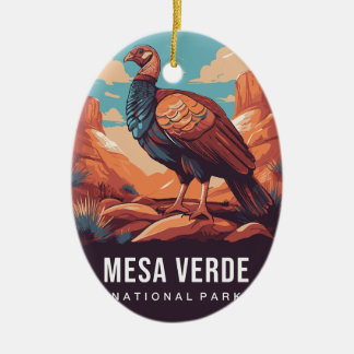 Mesa Verde National Park Schmuck Keramik Ornament