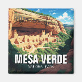 Mesa Verde National Park Travel Magnet (Vorne)