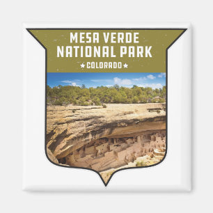 Mesa Verde Nationalpark Ancestral Pueblo Magnet