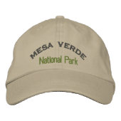 Mesa Verde Nationalpark Bestickte Baseballkappe (Vorderseite)