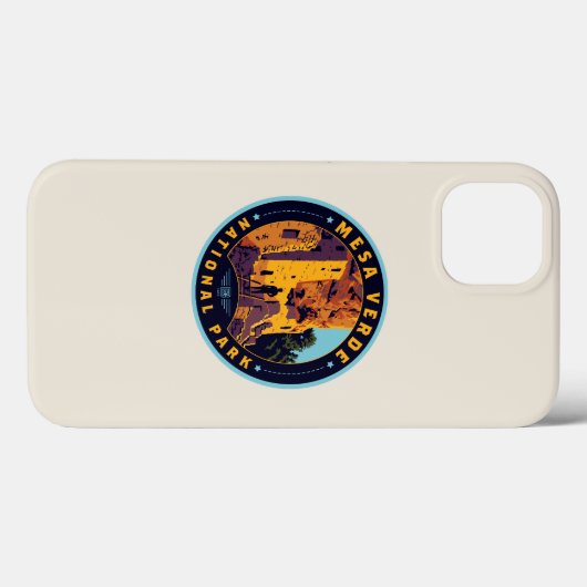 Mesa Verde Nationalpark Case-Mate iPhone Hülle (Rückseite (Horizontal))