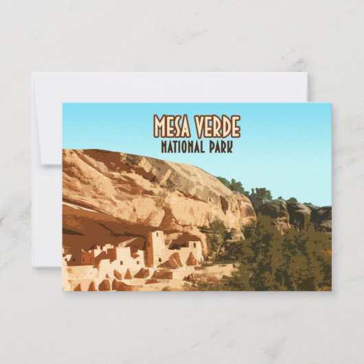 Mesa Verde Nationalpark Colorado (Vorderseite)