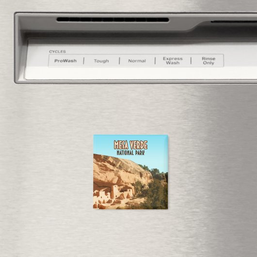 Mesa Verde Nationalpark Colorado Magnet (In Situ (Geschirrspüler))