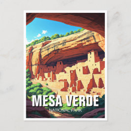 Mesa Verde Nationalpark Colorado Postkarte