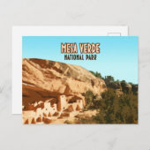 Mesa Verde Nationalpark Colorado Postkarte (Vorne/Hinten)